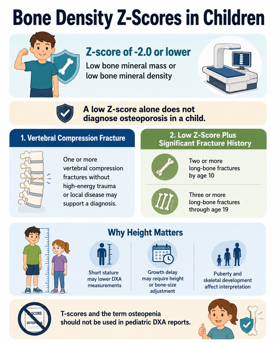 Bone Density Z-Scores in Children