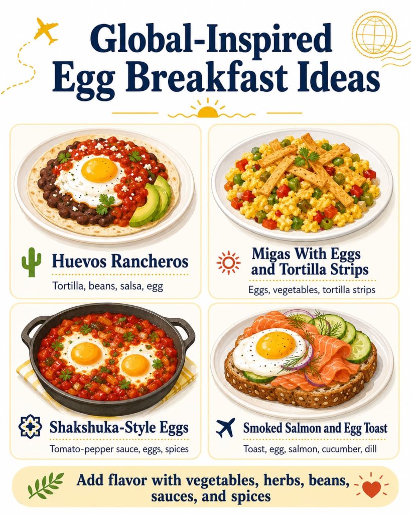 Global-Inspired Egg Breakfast Ideas