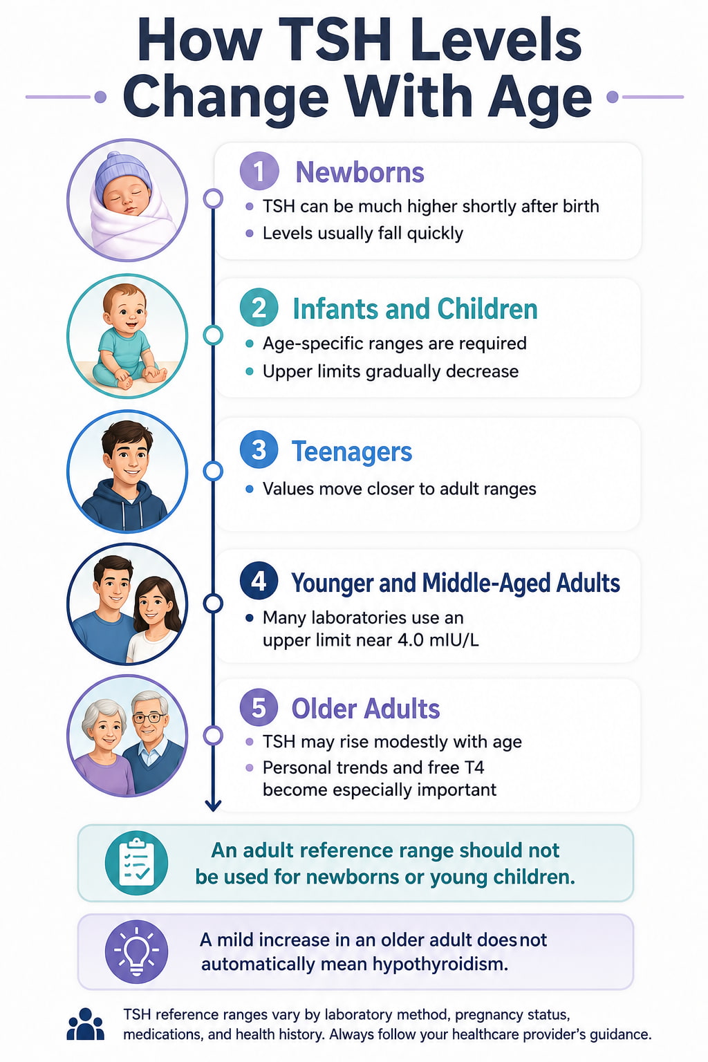 How TSH Levels Change With Age