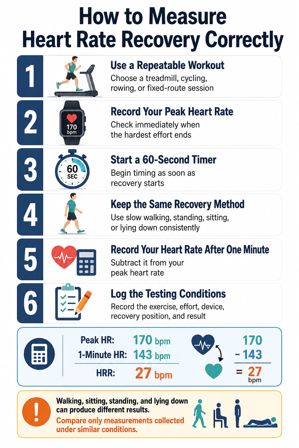 How to Measure Heart Rate Recovery Correctly