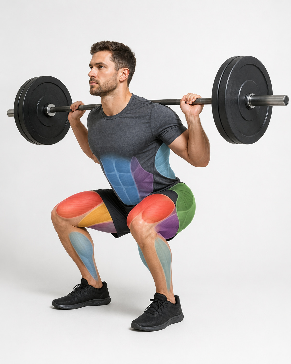 Muscles Worked During Weighted Squats