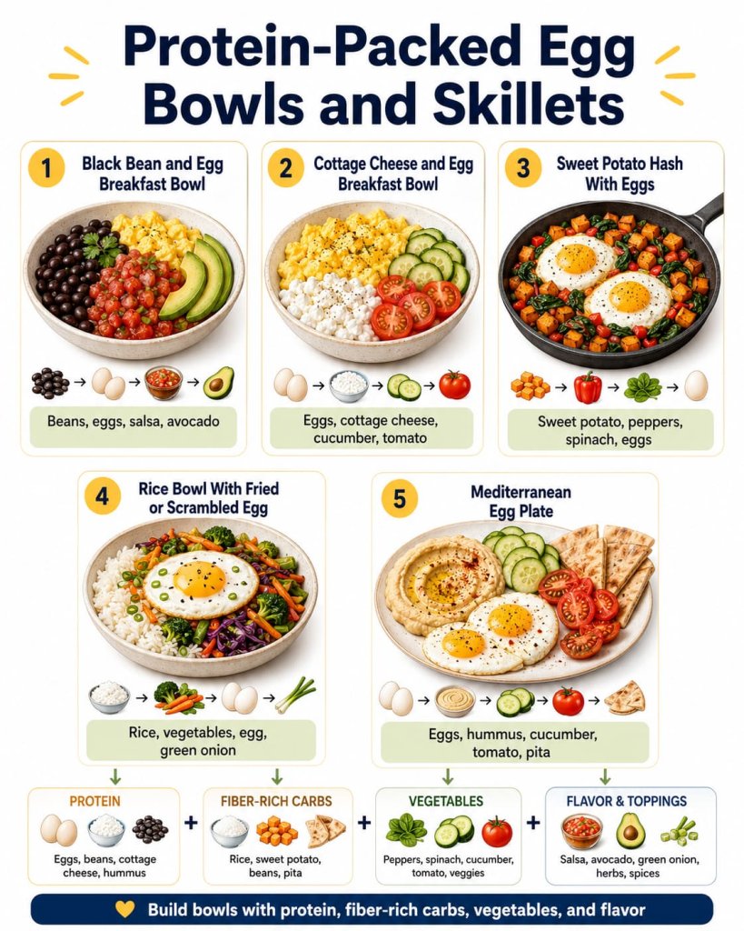 Protein-Packed Egg Bowls and Skillets