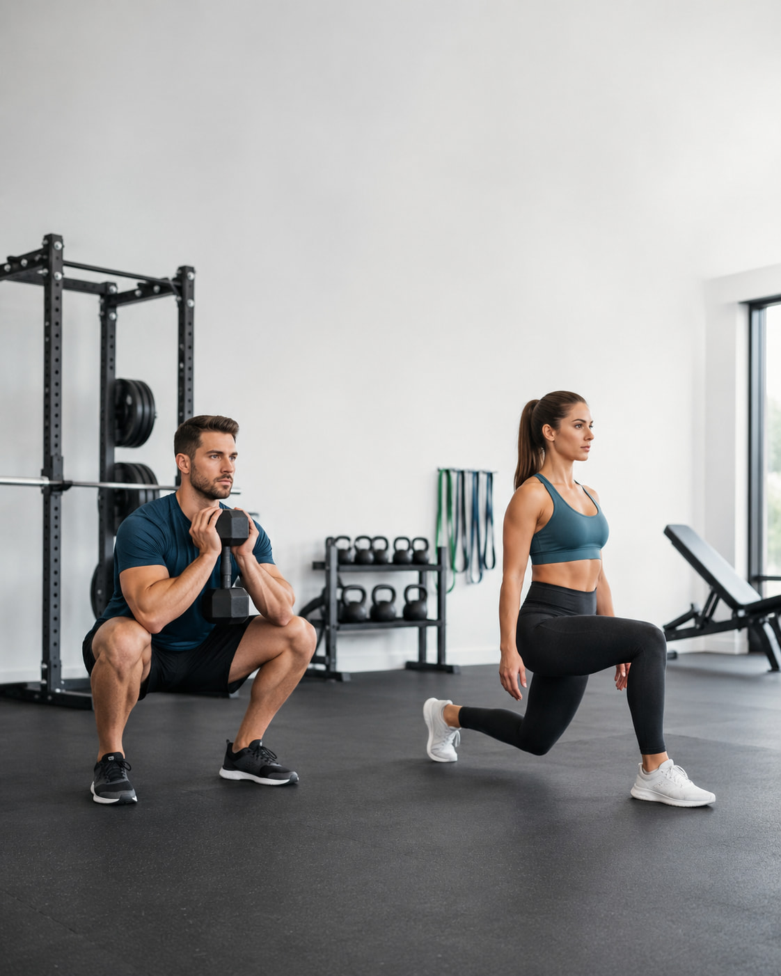 Squats vs Lunges: Muscles, Benefits, and Best Uses