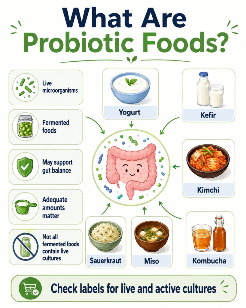 What Are Probiotic Foods?