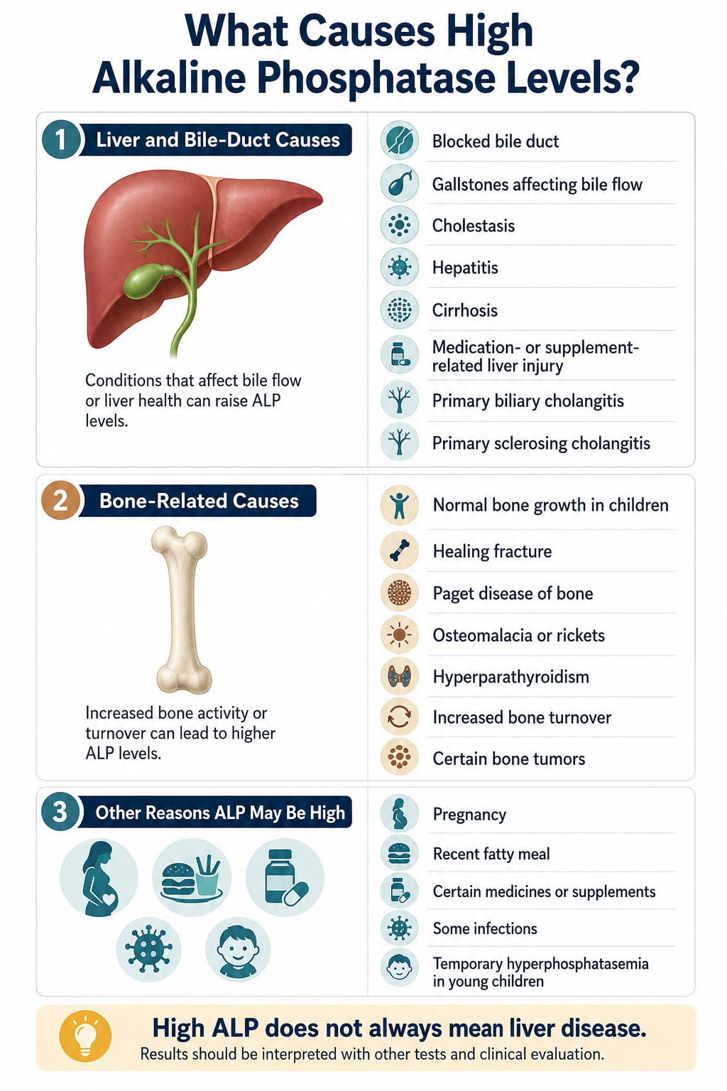 What Causes High Alkaline Phosphatase Levels?