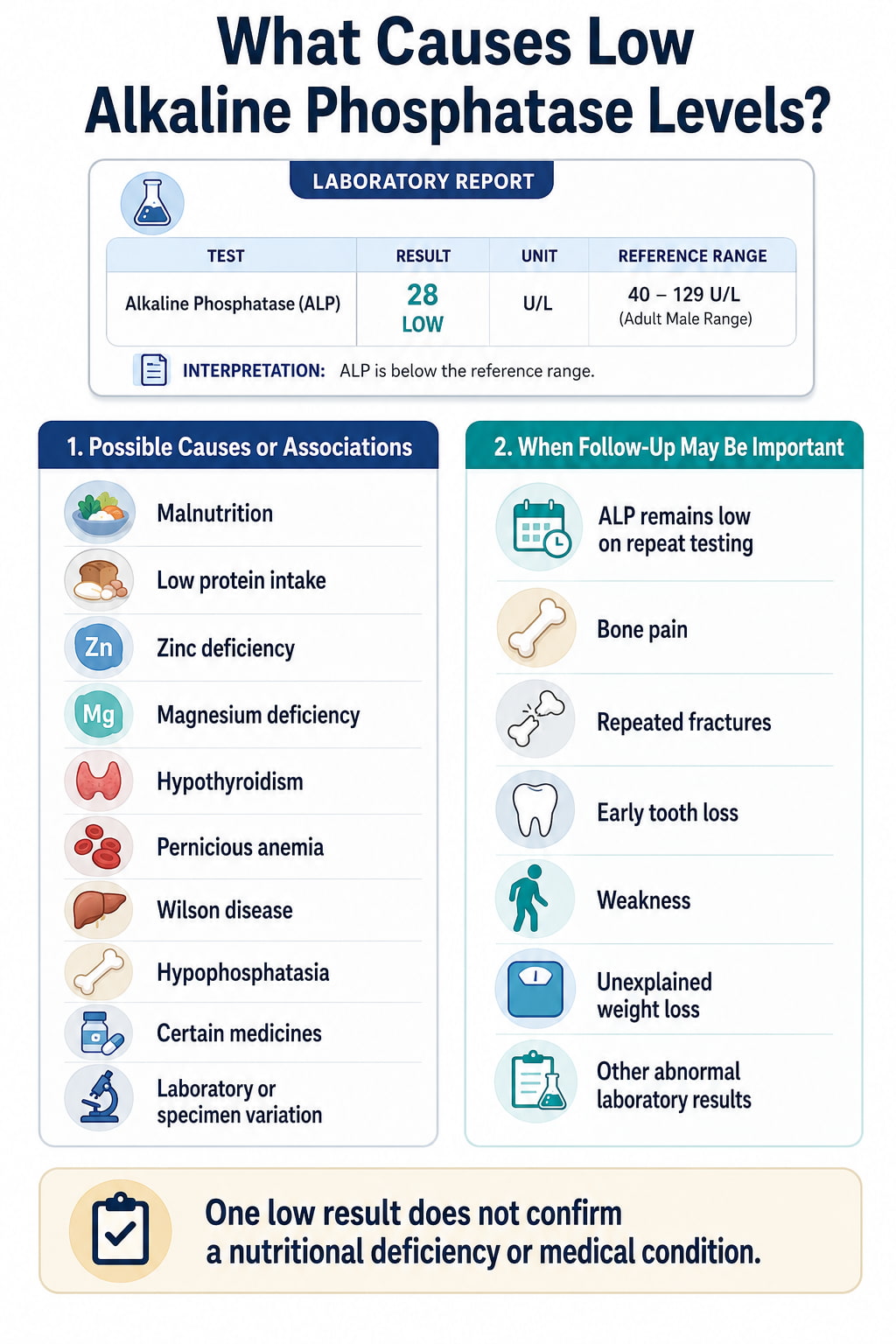 What Causes Low Alkaline Phosphatase Levels?