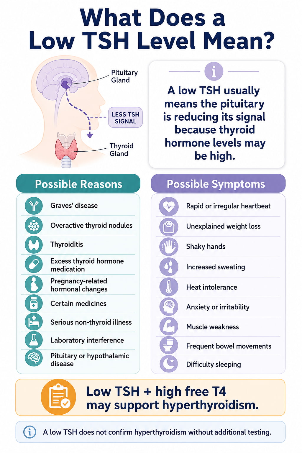 What Does a Low TSH Level Mean?