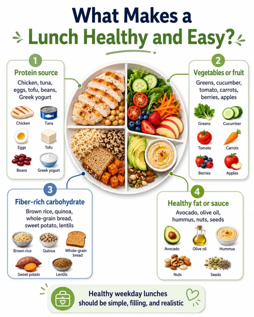 What Makes a Lunch Healthy and Easy?