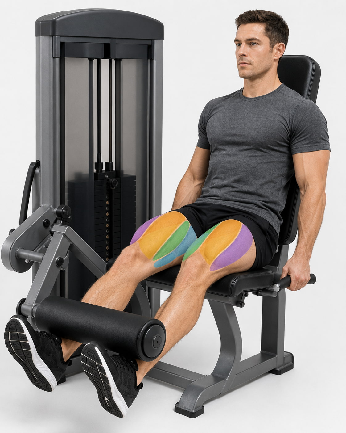 What Muscles Do Leg Extensions Work?