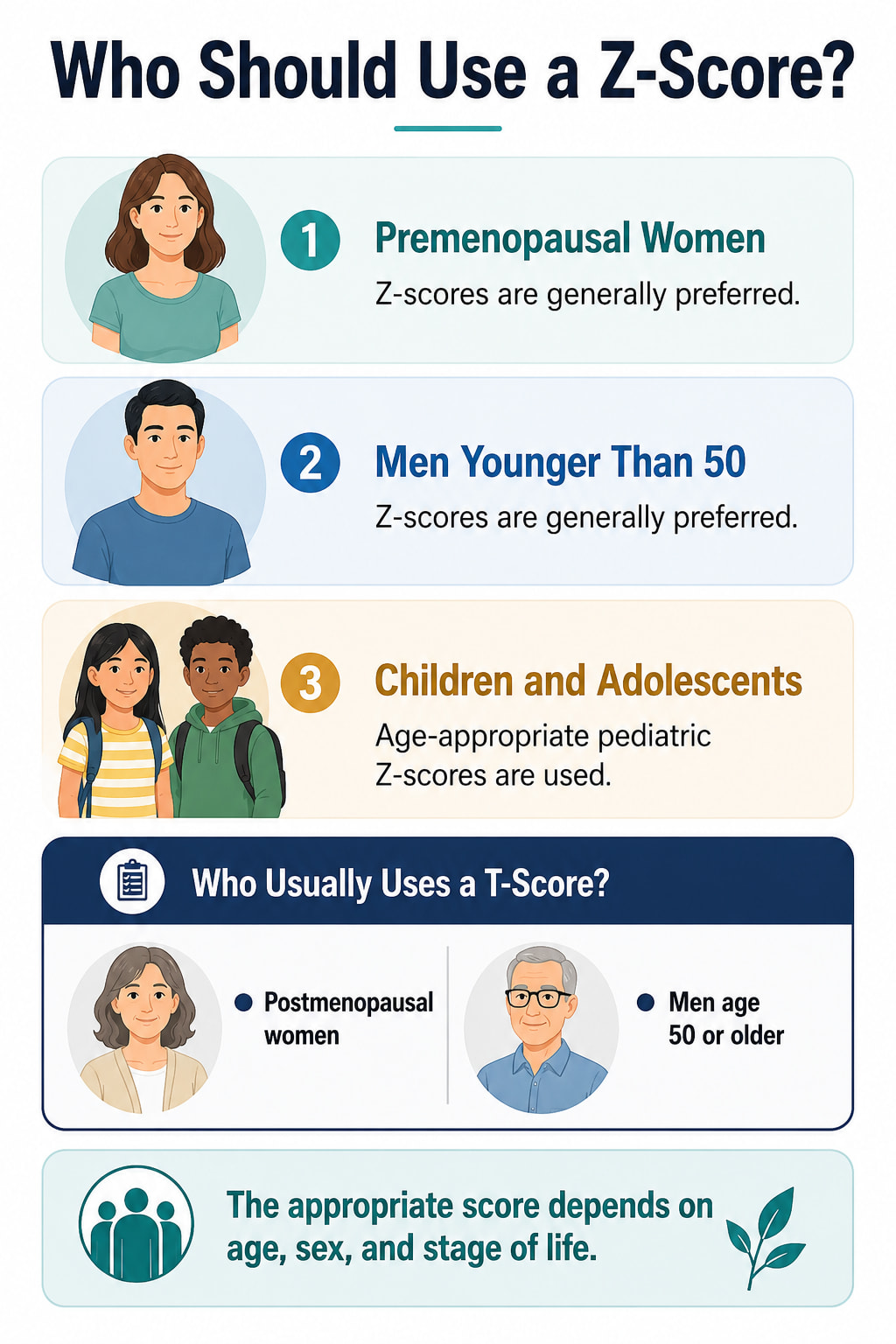 Who Should Use a Z-Score?