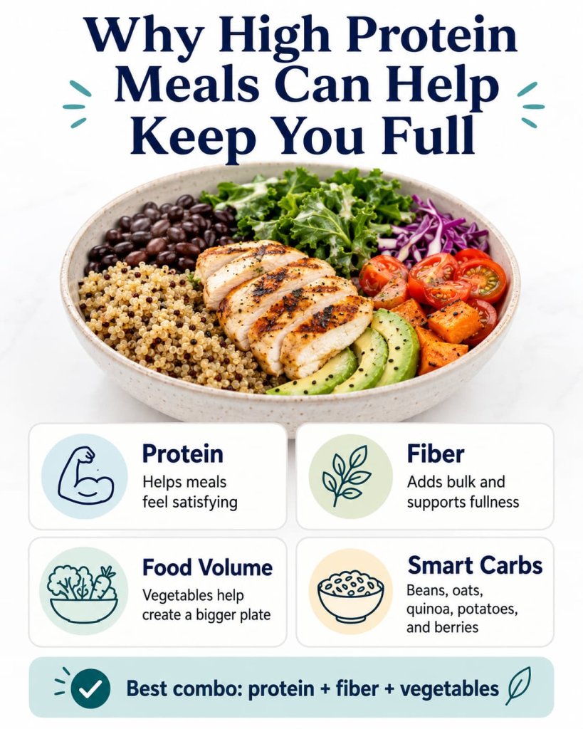 Why High Protein Meals Can Help Keep You Full