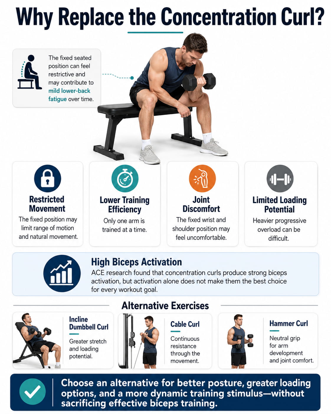 Why Replace the Concentration Curl?