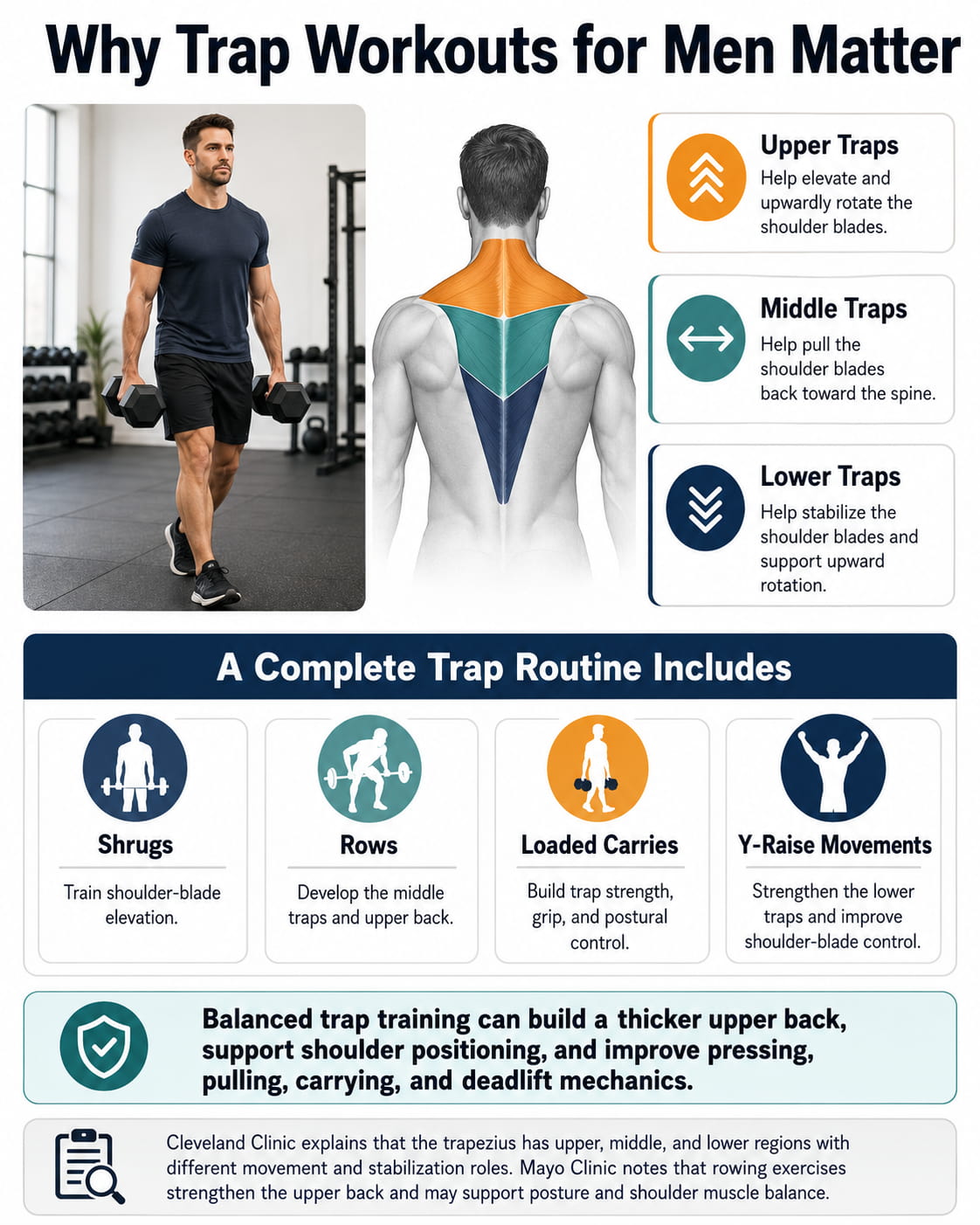 Why Trap Workouts for Men Matter