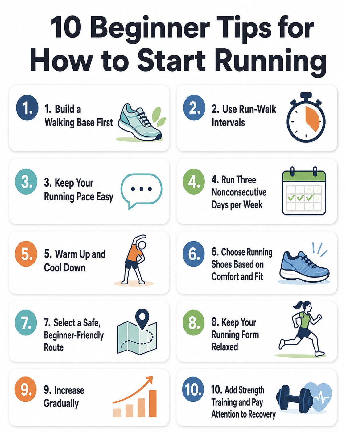 10 Beginner Tips for How to Start Running