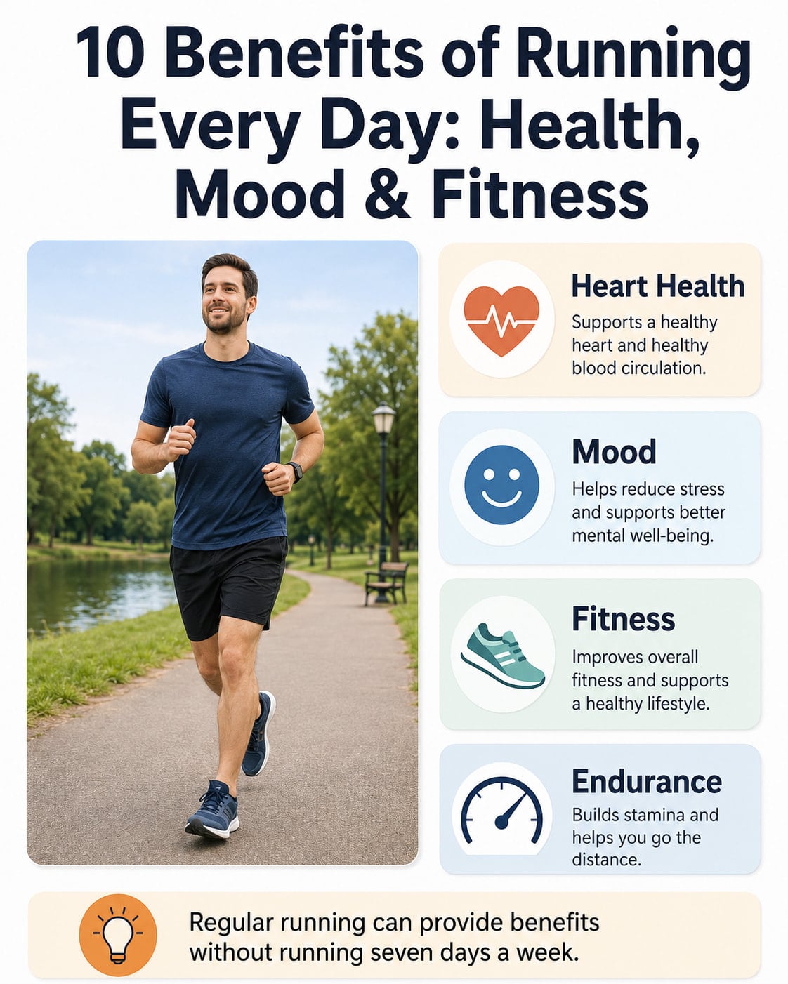 10 Benefits of Running Every Day: Health, Mood & Fitness