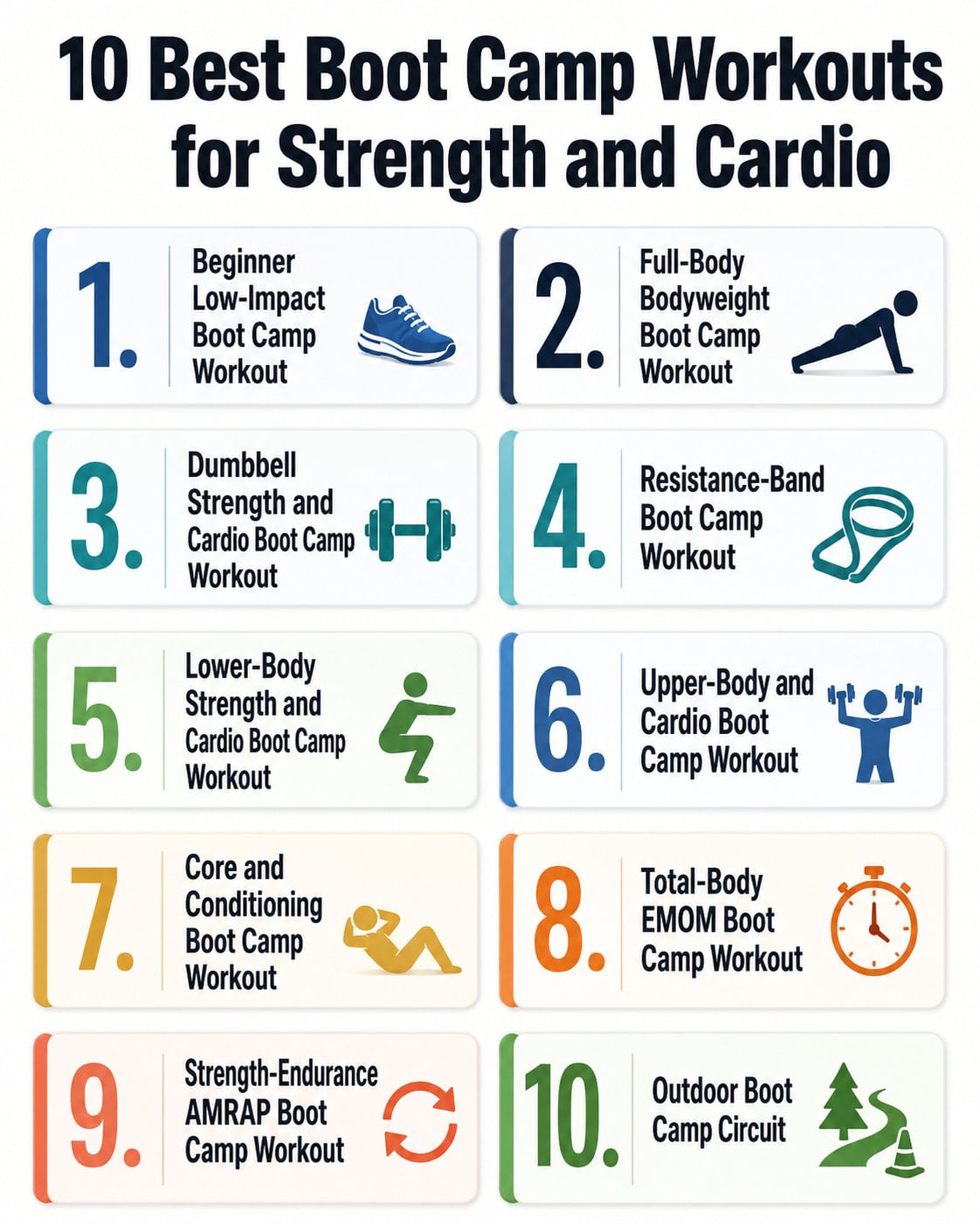 10 Best Boot Camp Workouts for Strength and Cardio