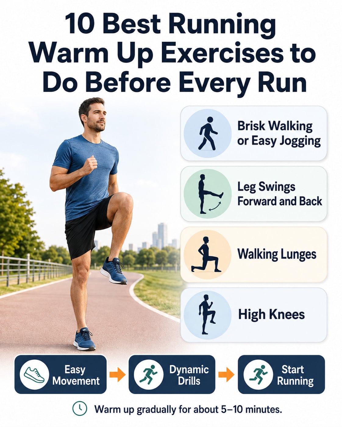10 Best Running Warm Up Exercises to Do Before Every Run