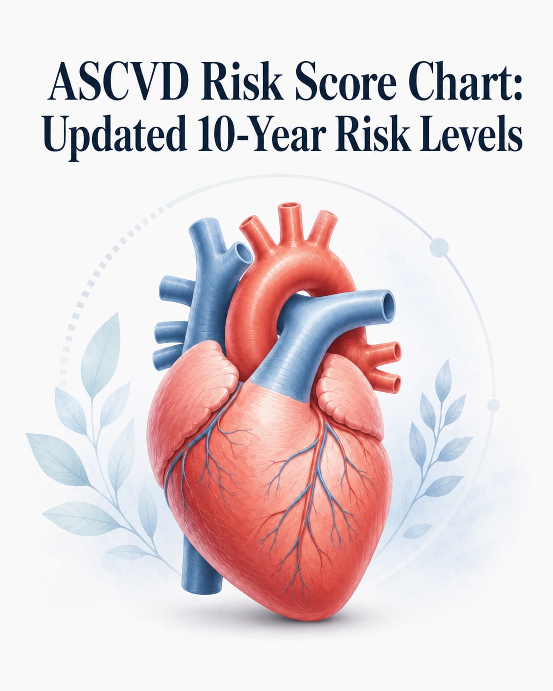 ASCVD Risk Score Chart: Updated 10-Year Risk Levels