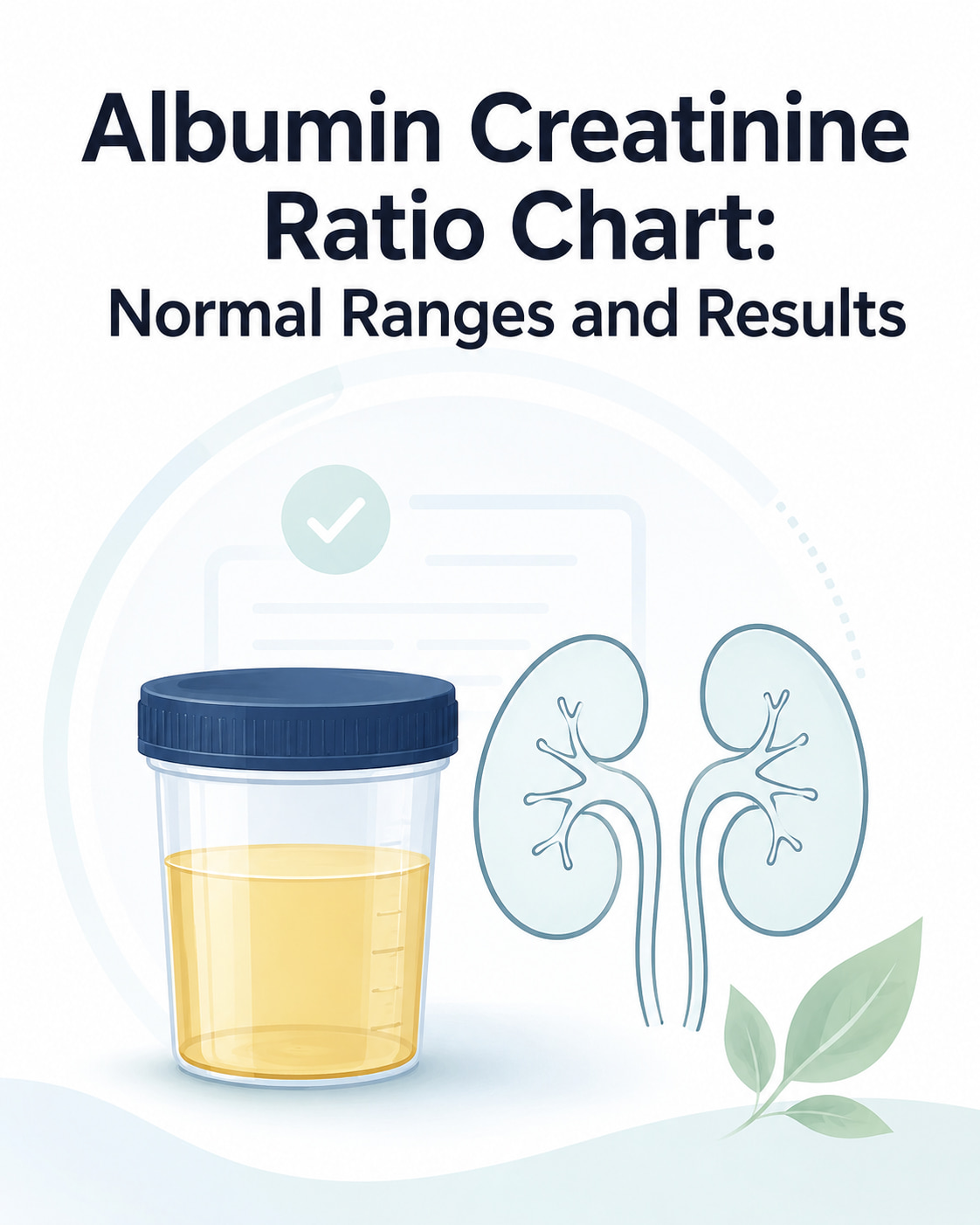 Albumin Creatatinine Ratio Chart: Normal Ranges and Results