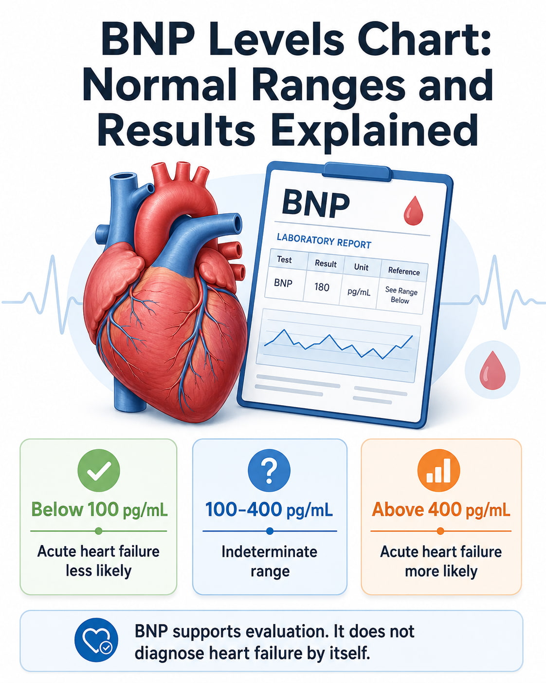 BNP Levels Chart: Normal Ranges and Results Explained