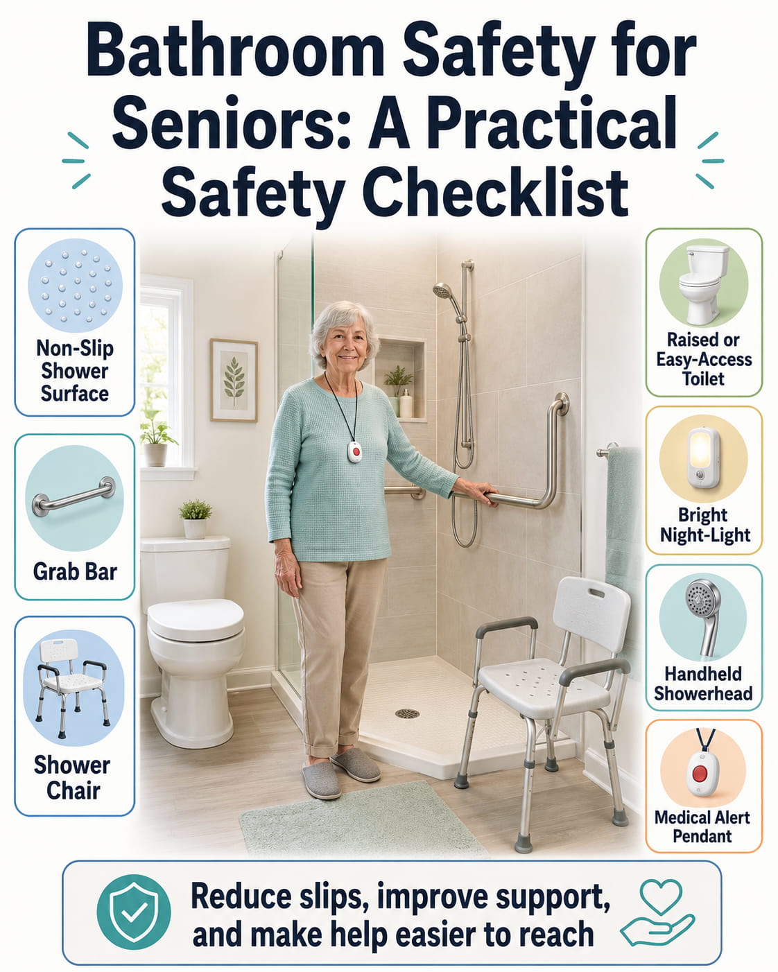 Bathroom Safety for Seniors: A Practical Safety Checklist