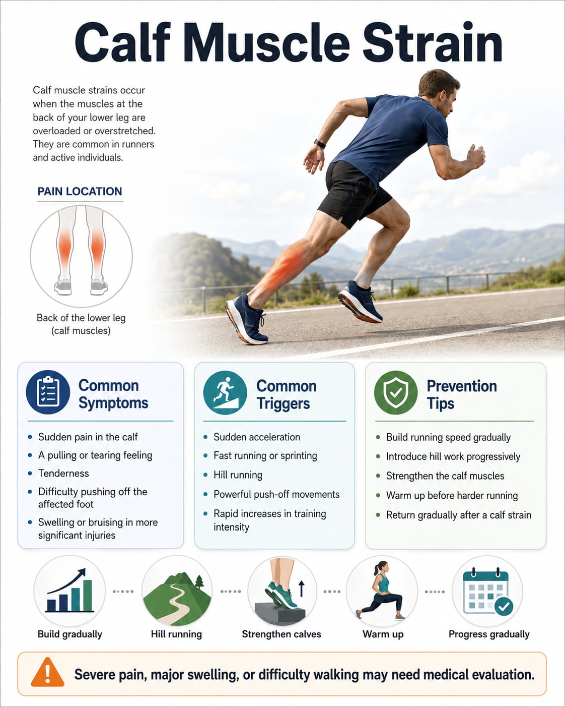 Calf Muscle Strain