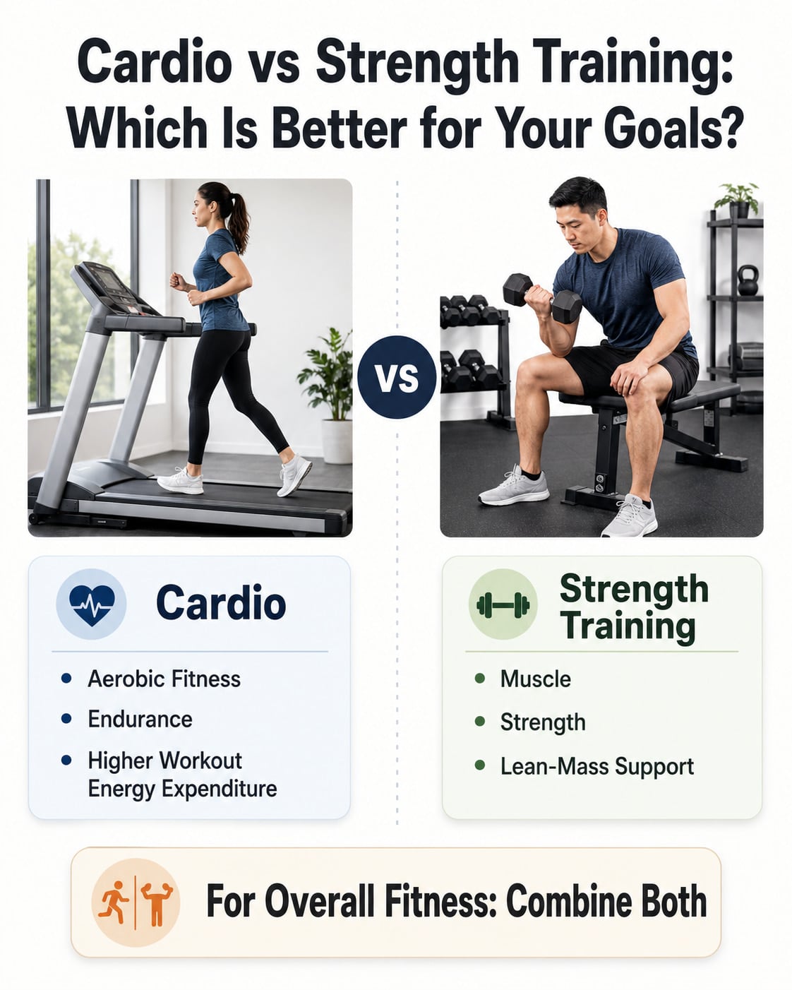 Cardio vs Strength Training: Which Is Better for Your Goals?