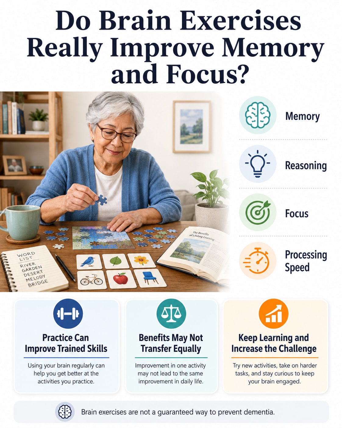 Do Brain Exercises Really Improve Memory and Focus?