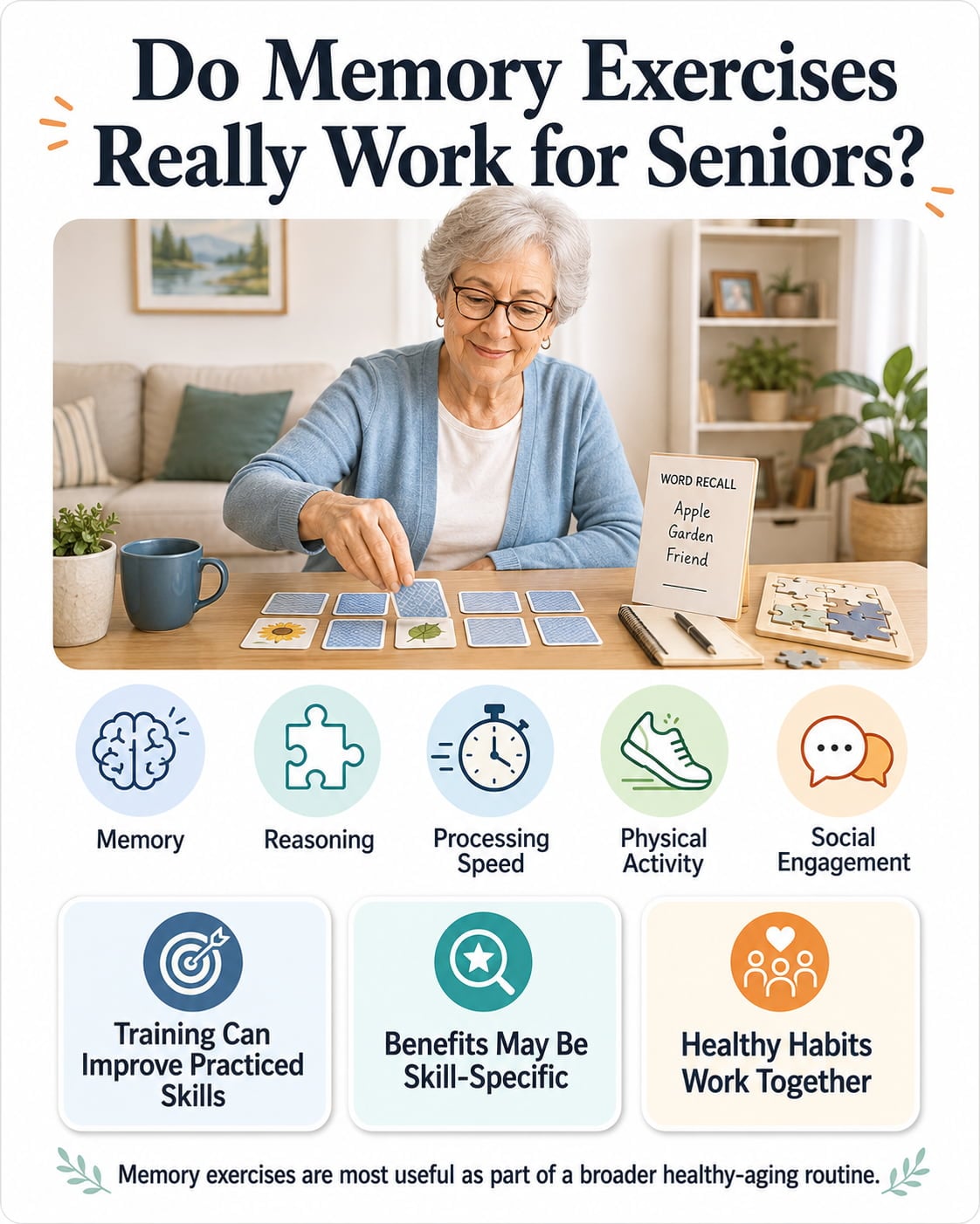 Do Memory Exercises Really Work for Seniors?