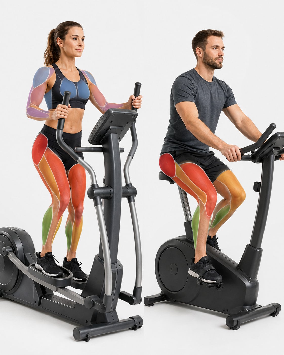 Elliptical vs Stationary Bike Muscles Worked