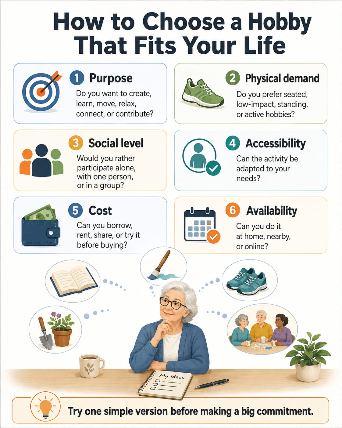 How to Choose a Hobby That Fits Your Life