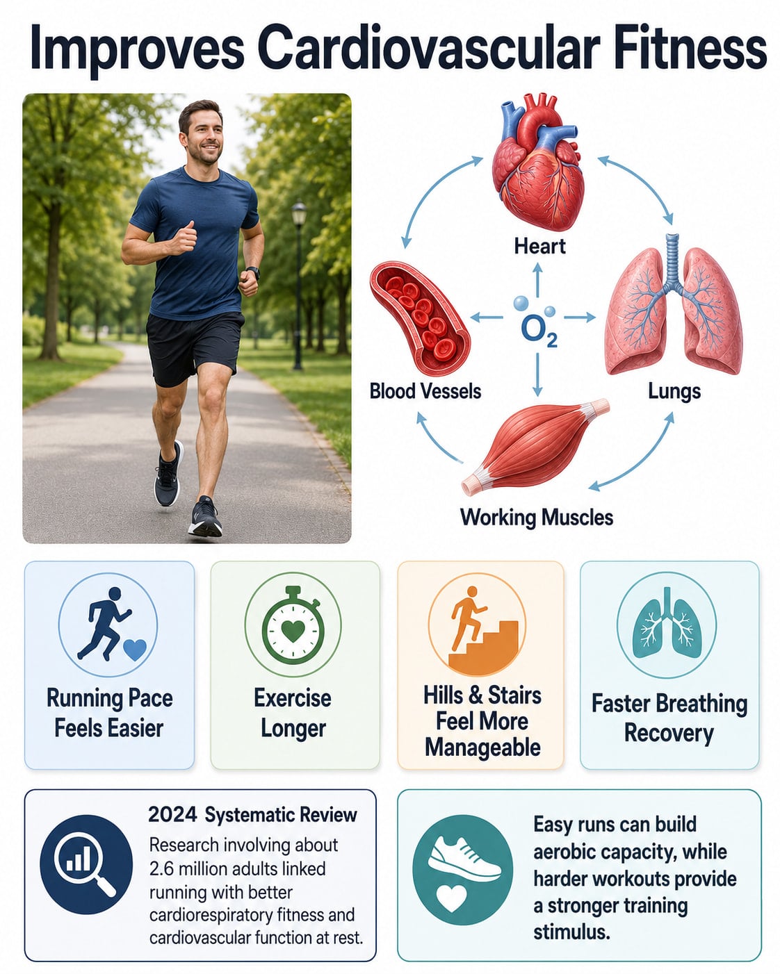 Improves Cardiovascular Fitness