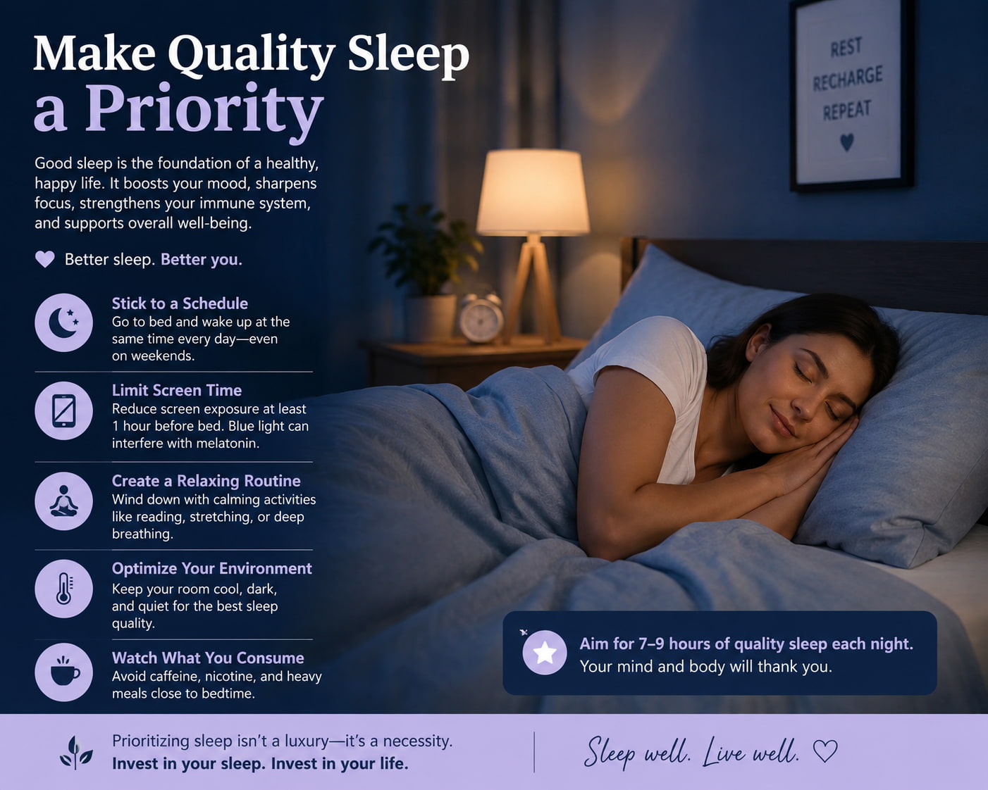 Make Quality Sleep a Priority