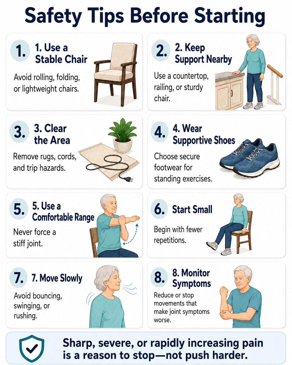 Safety Tips Before Starting