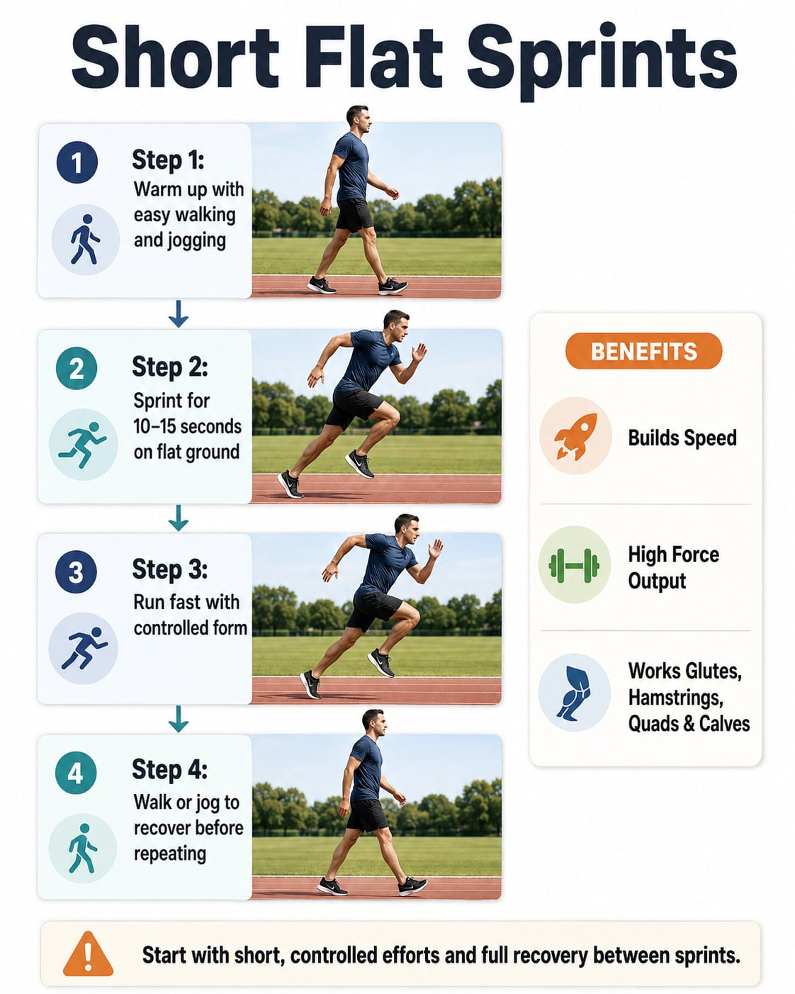 Short Flat Sprints