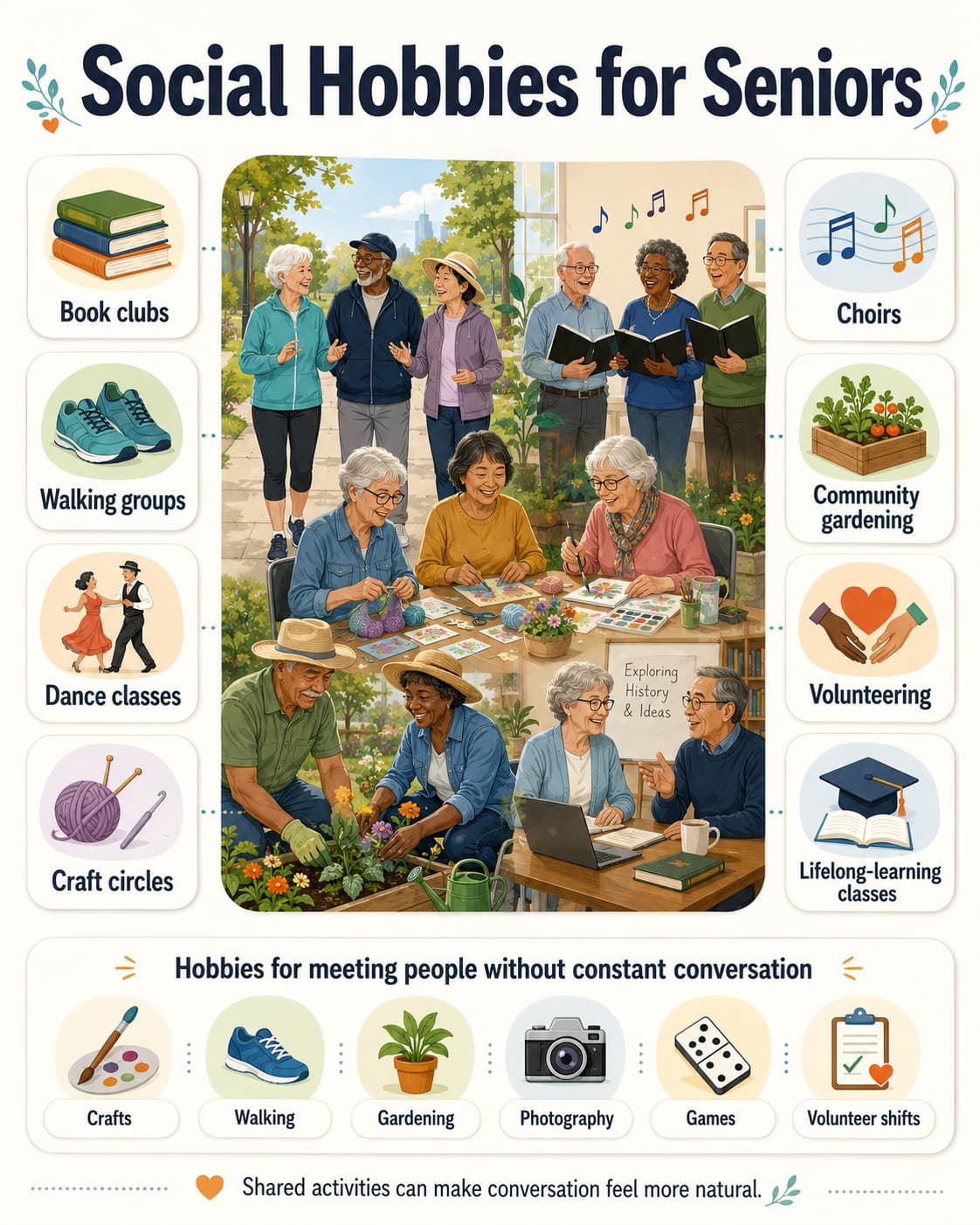 Social Hobbies for Seniors