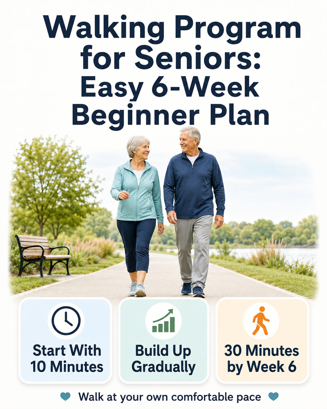 Walking Program for Seniors: Easy 6-Week Beginner Plan