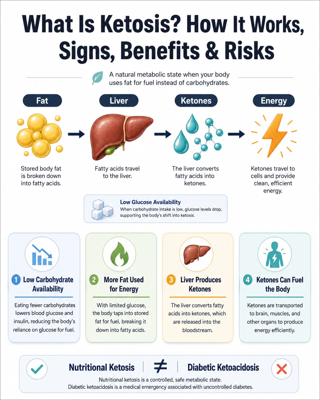 What Is Ketosis? How It Works, Signs, Benefits & Risks