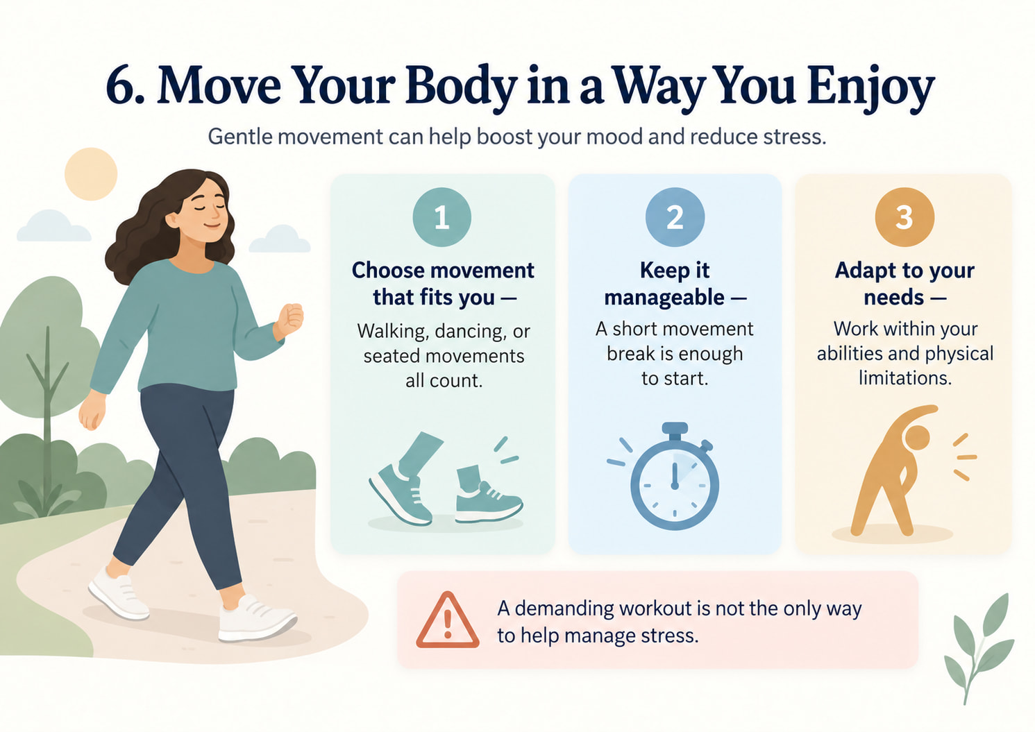 6. Move Your Body in a Way You Enjoy