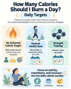 How Many Calories Should I Burn a Day Daily Targets