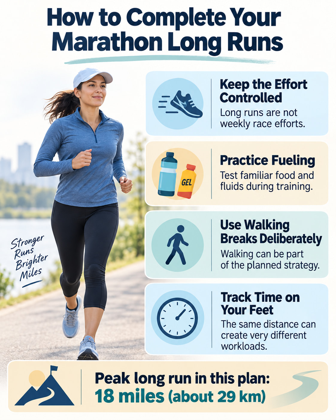 How to Complete Your Marathon Long Runs