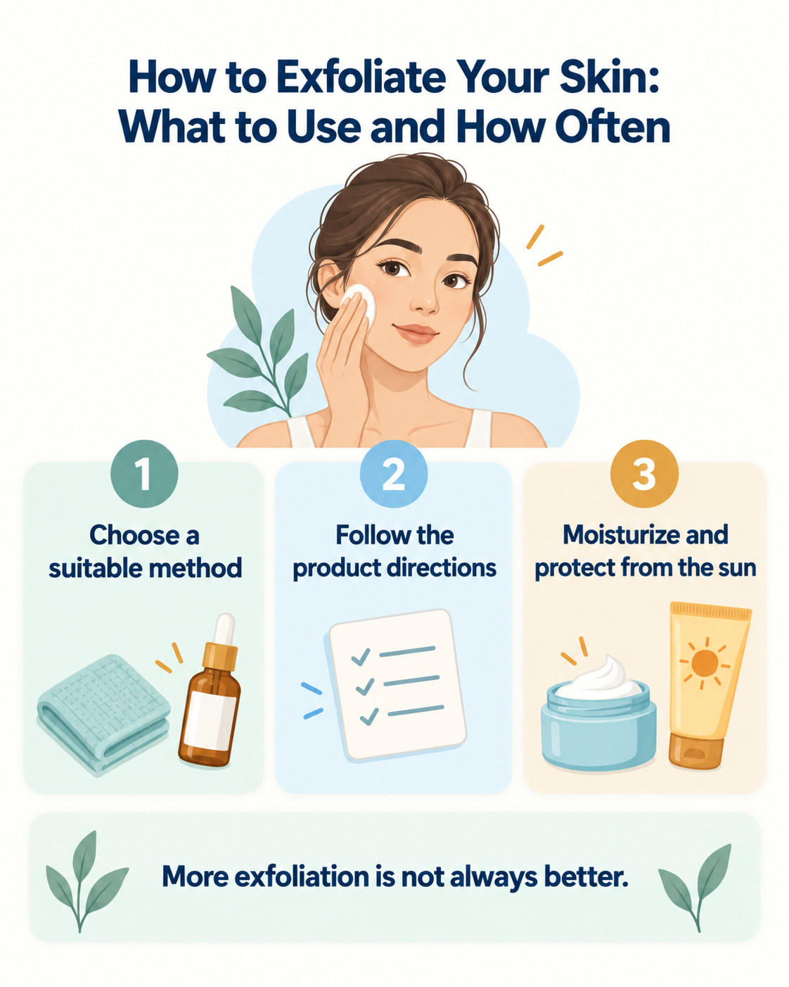 How to Exfoliate Your Skin: What to Use and How Often