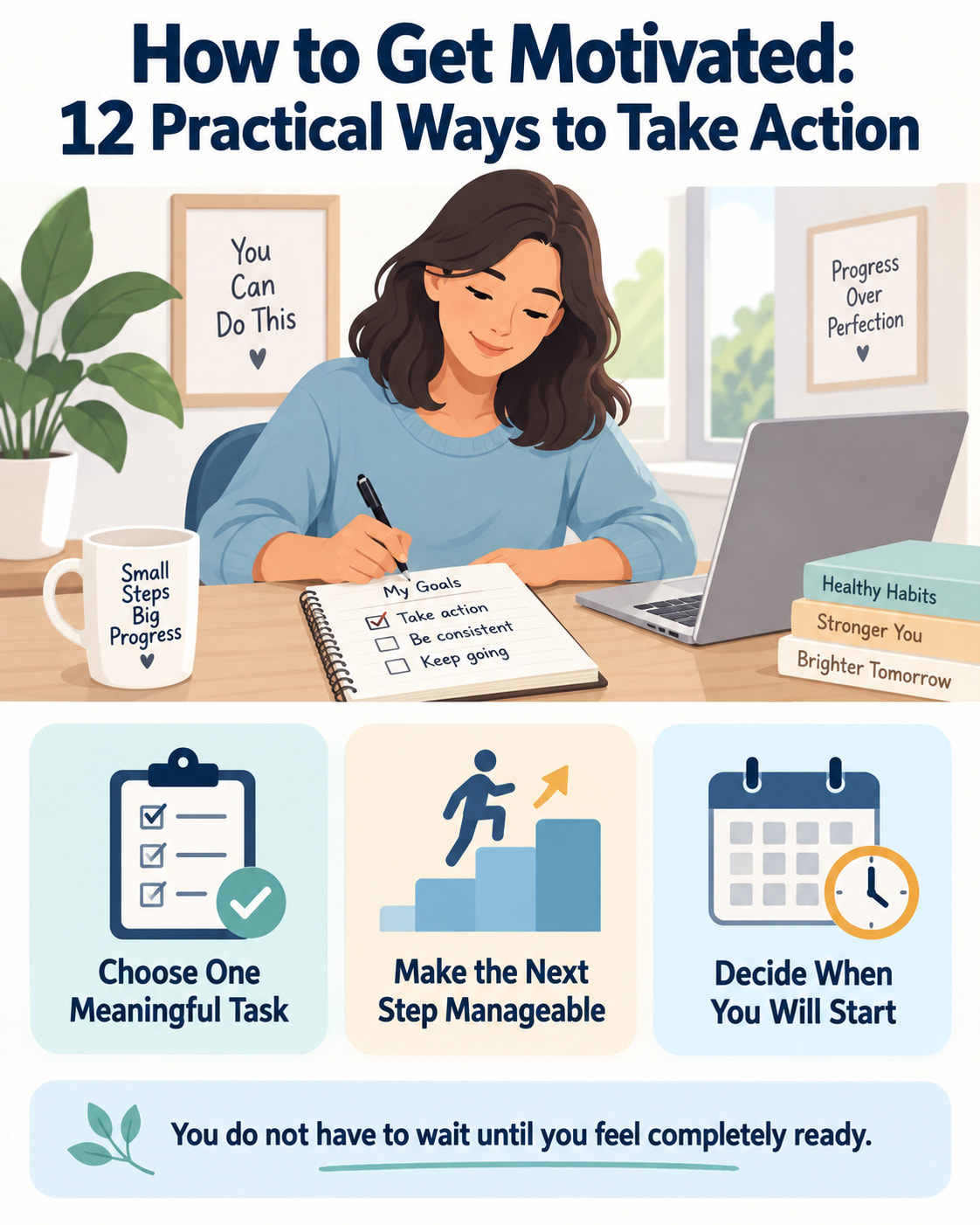 How to Get Motivated: 12 Practical Ways to Take Action