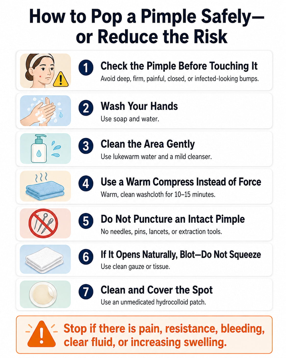 How to Pop a Pimple Safely—or Reduce the Risk
