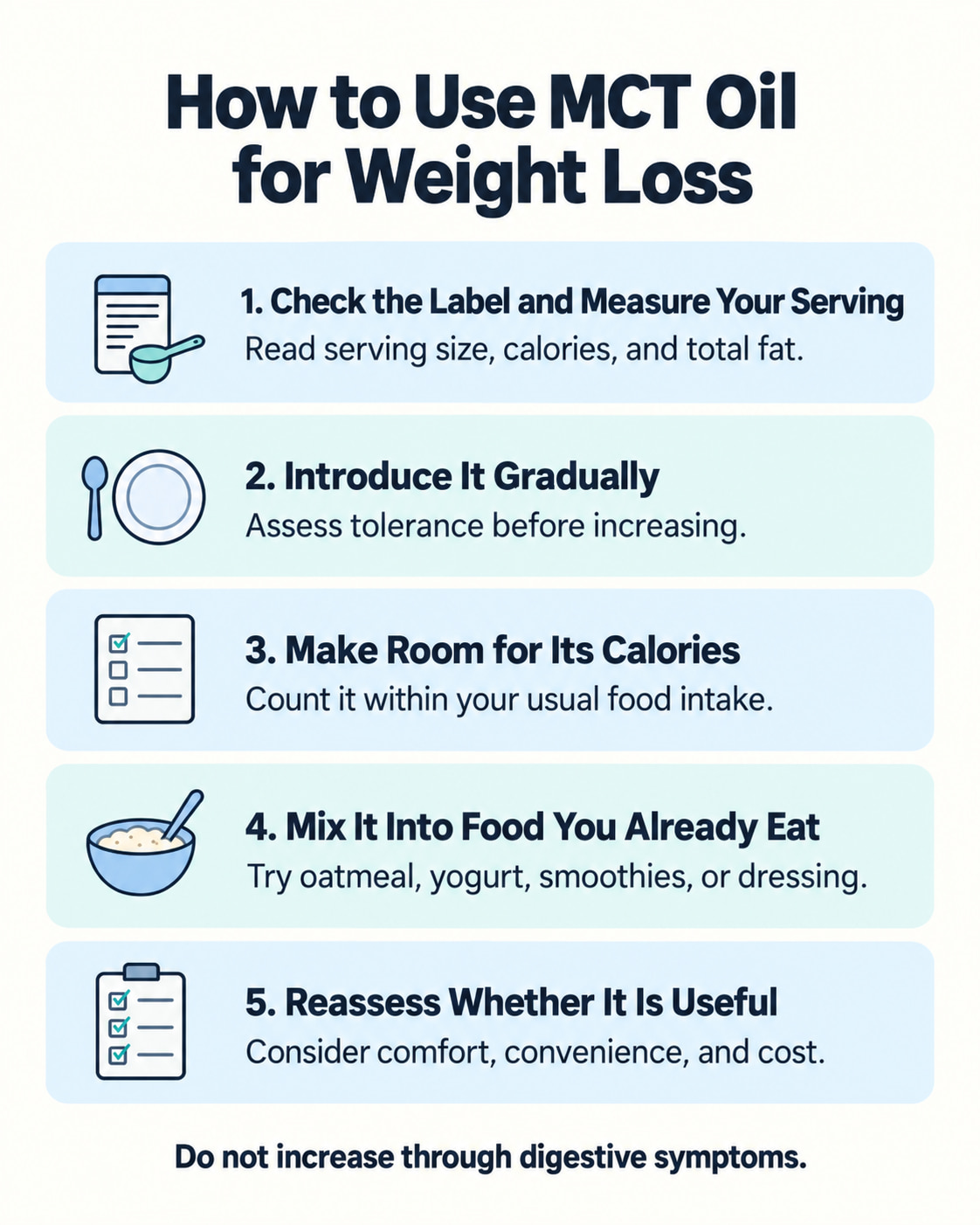 How to Use MCT Oil for Weight Loss