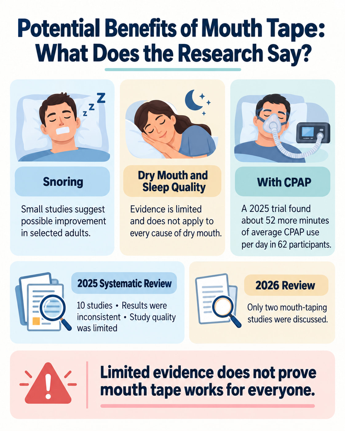 Potential Benefits of Mouth Tape: What Does the Research Say?