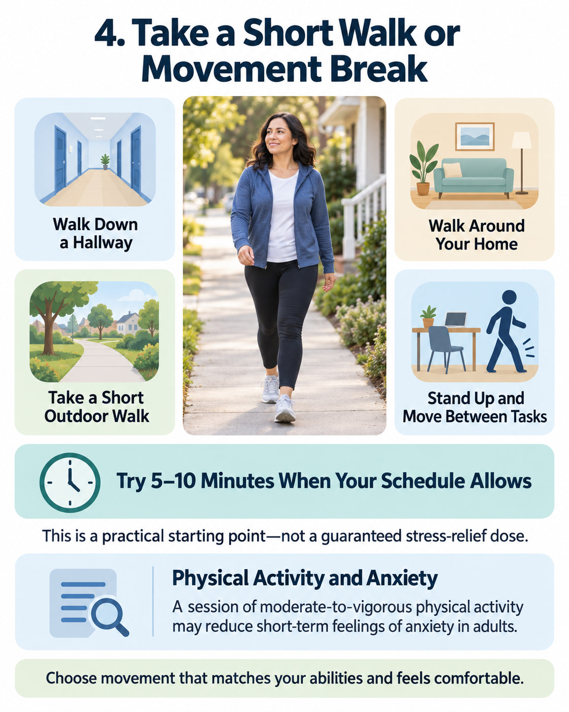 Take a Short Walk or Movement Break
