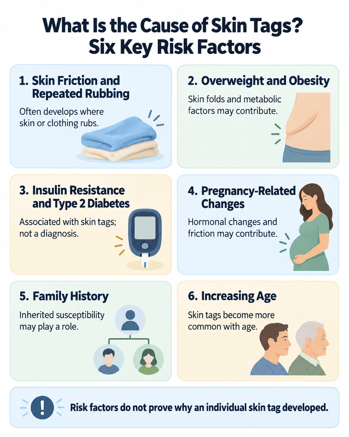 What Is the Cause of Skin Tags? Six Key Risk Factors