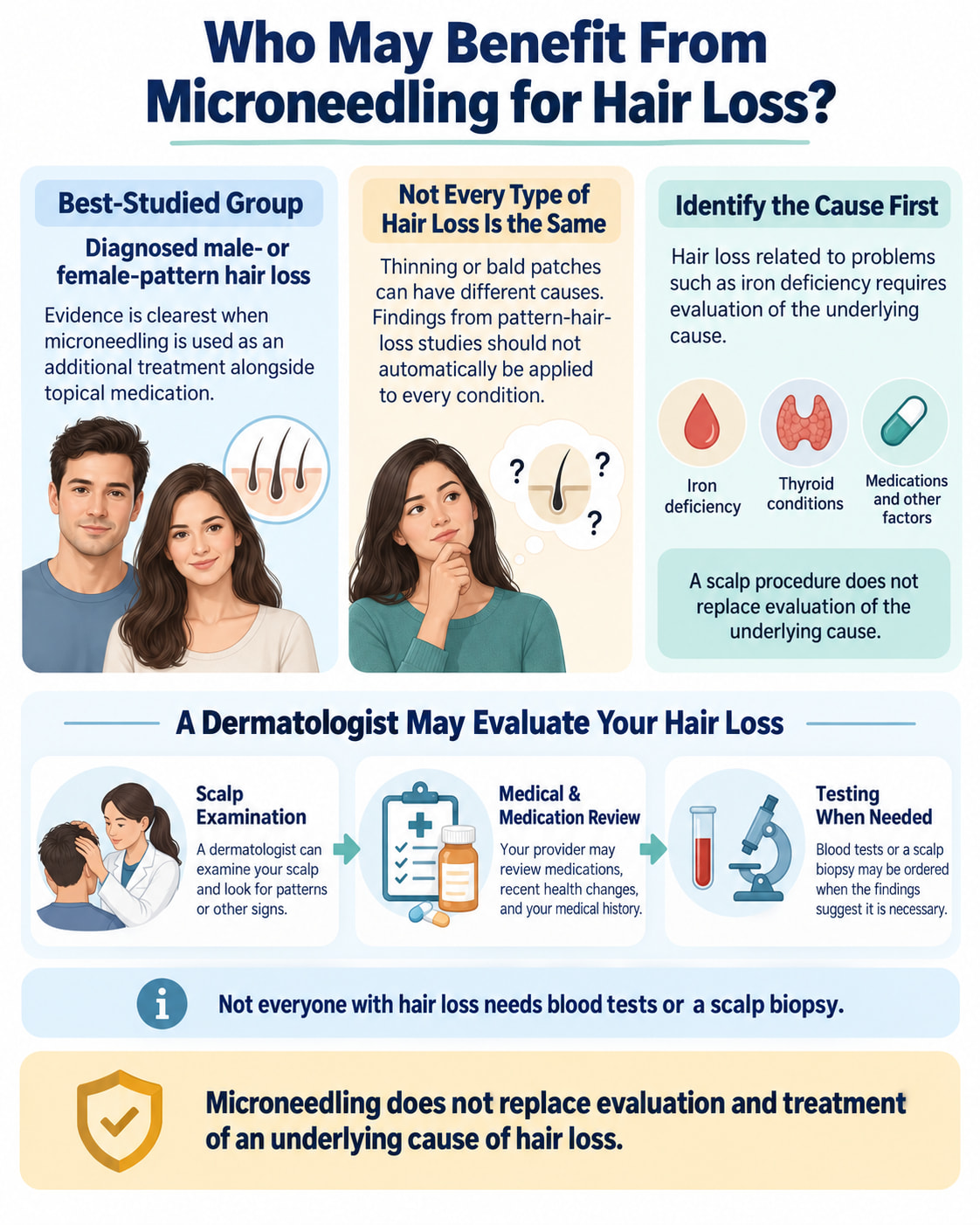 Who May Benefit From Microneedling for Hair Loss?