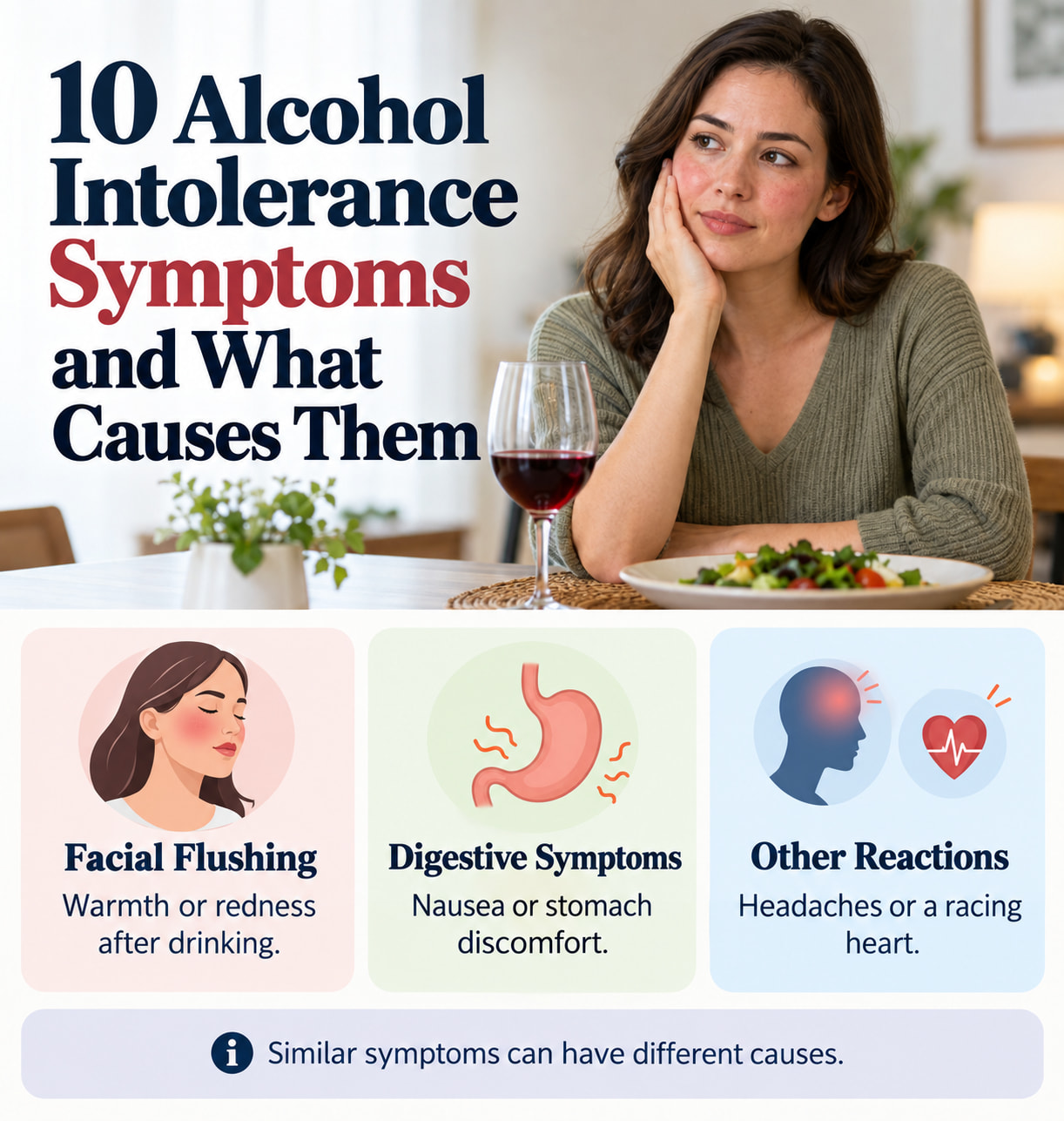 10 Alcohol Intolerance Symptoms and What Causes Them